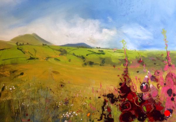Skylarks overhead